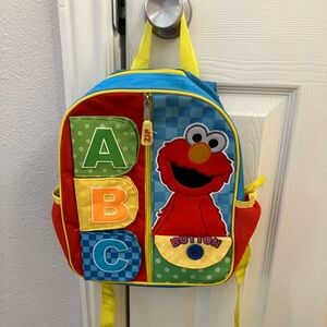 Elmo Kids Backpack ABC